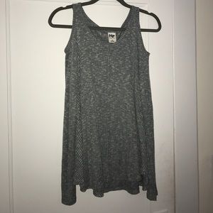 Cold shoulder sweater