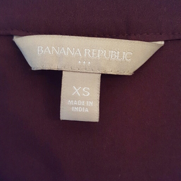 Banana Republic Garnet Pin Tuck Blouse - Picture 2 of 4
