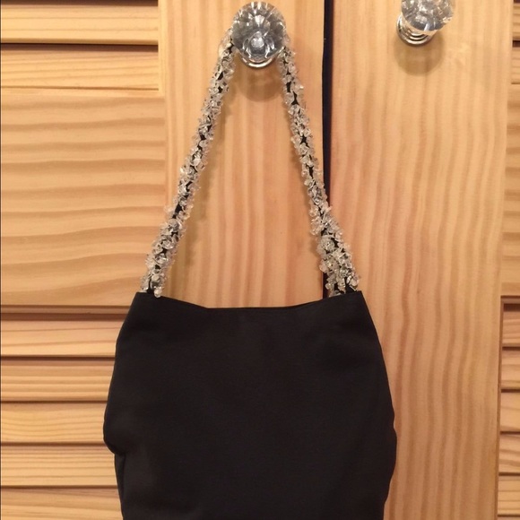 Bottega Veneta Nylon Crystal Evening Bag - Picture 1 of 8