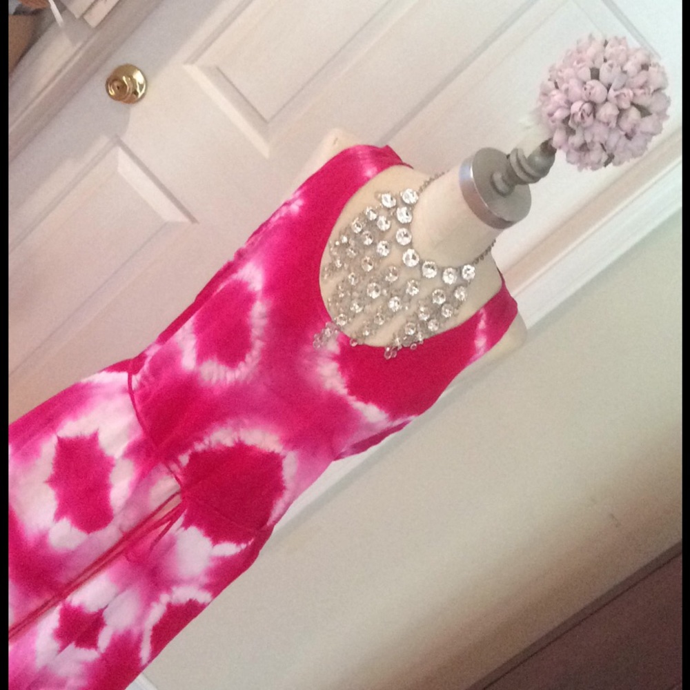 C&C of California/Bloomingdales Maxi dress - Picture 2 of 4