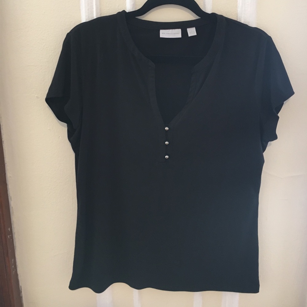 Black Stretch Top
