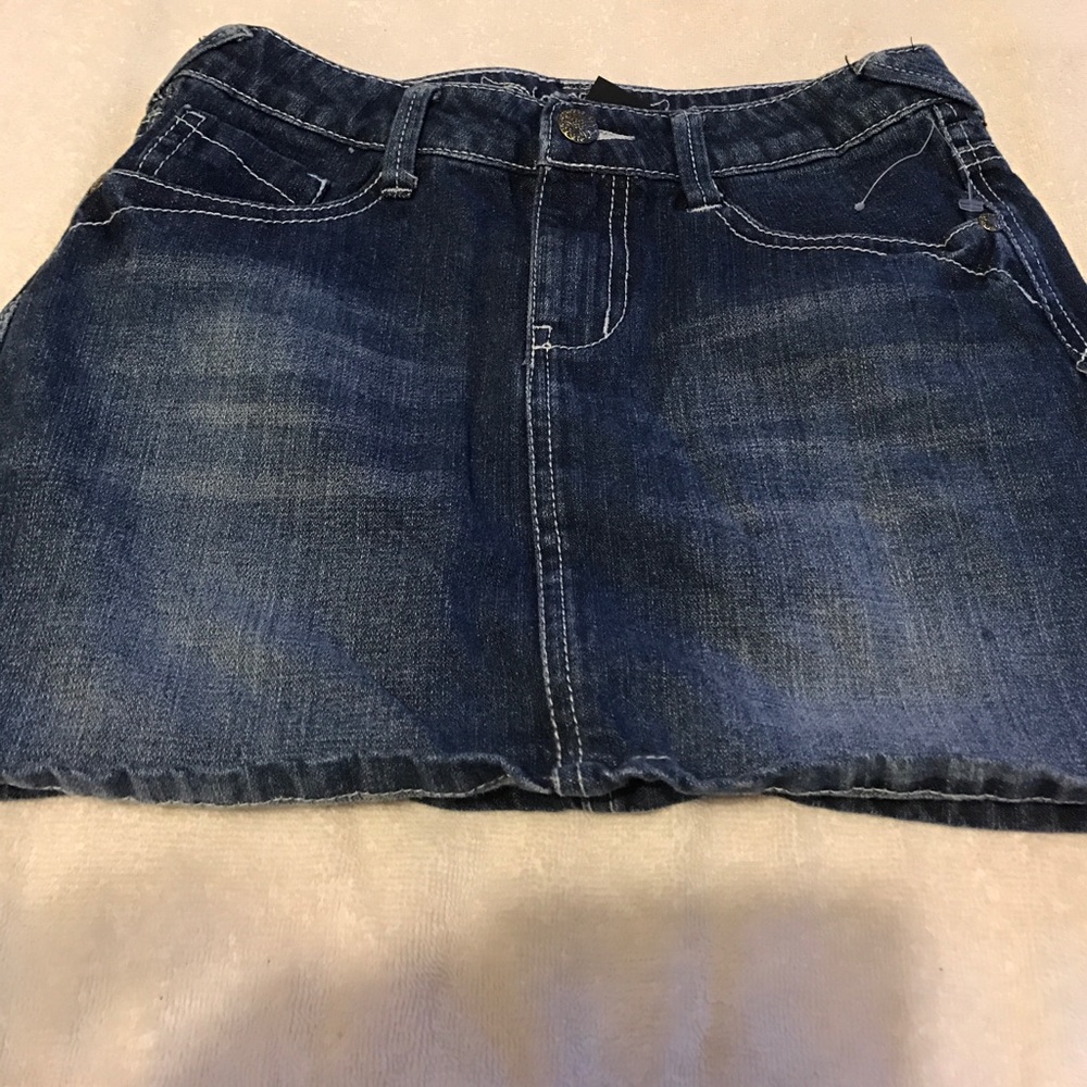 Queen jeans skirt