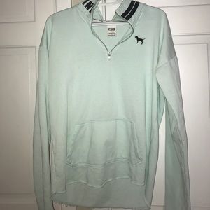 Victoria's Secret Pink half zip sweatshirt
