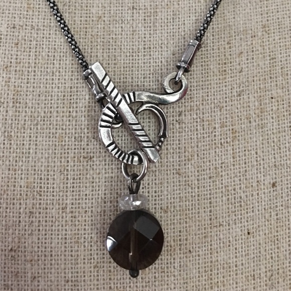 Silpada Jewelry - N1708 Retired Silpada Smoky Quartz Necklace .925
