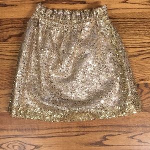 J. Crew Sequin Skirt