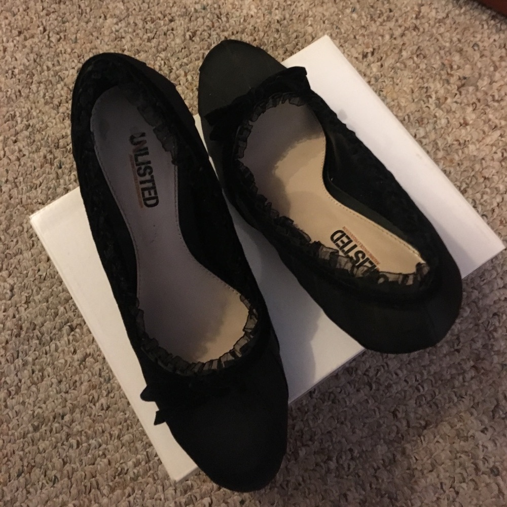 Black heels