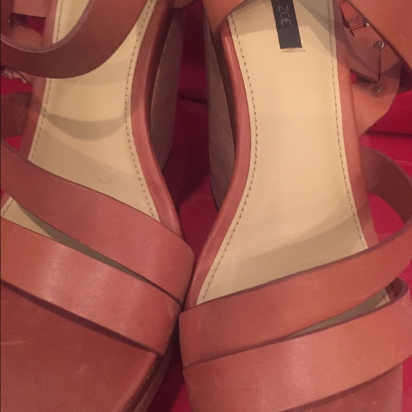 Rachel Zoe | Shoes | Rachel Zoe Sharon Leather Wedge Sandals  Rachel Zoe Sharon Leather Wedge Sandals, size 10.5