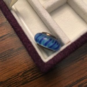 Pandora glass charm authentic