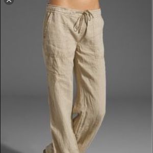 Never worn NY and Co. relaxed fit linen pants