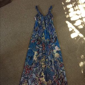 Floor length sun dress
