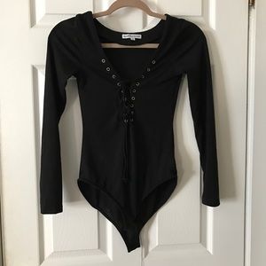Lace Up Bodysuit