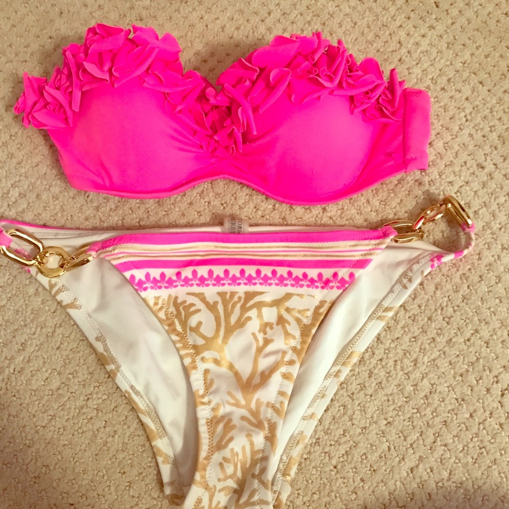 Victoria Secret Strapless Bikini !!!