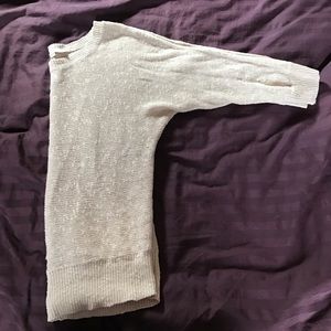 Ann Taylor Loft light sweater L