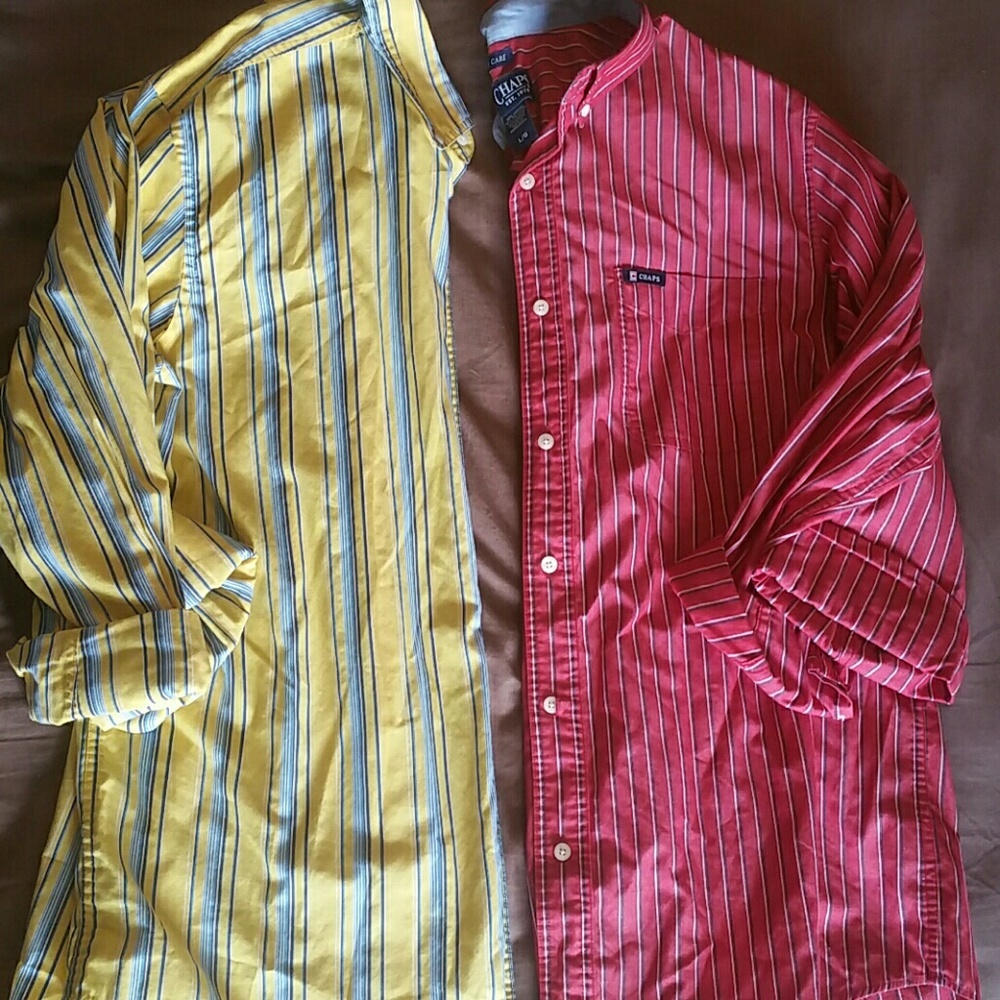 2 Chaps Men's Button Downs