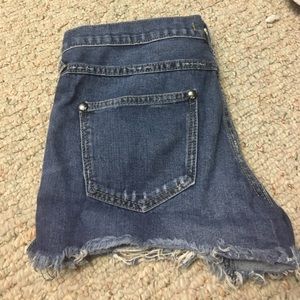 Free people shorts size 26