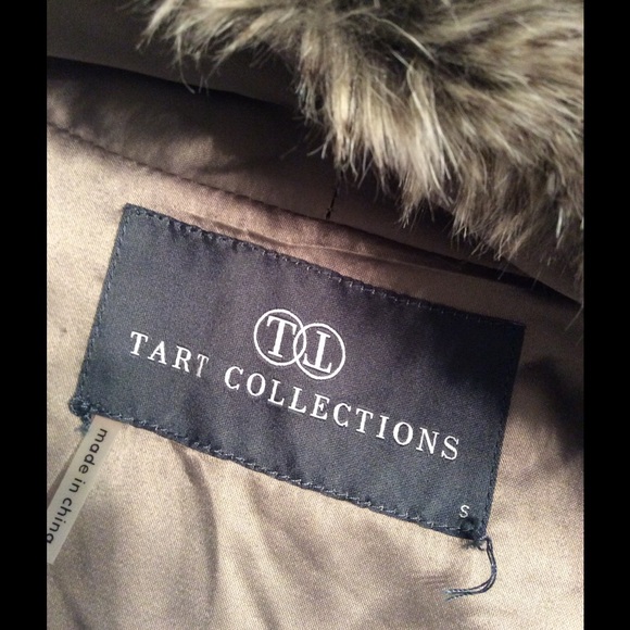 Tart Collection Kya Faux Fur Vest in Grey - Picture 5 of 5