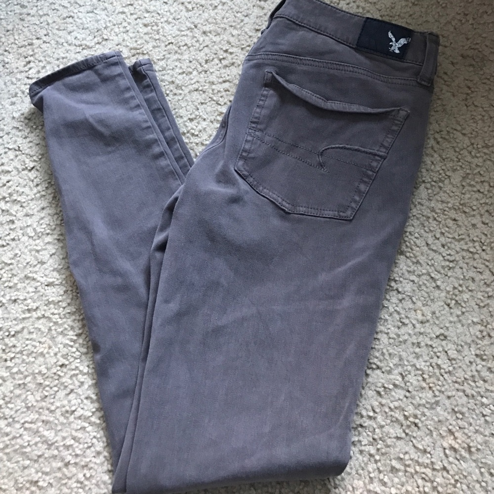 AEO Sateen Jegging Pants