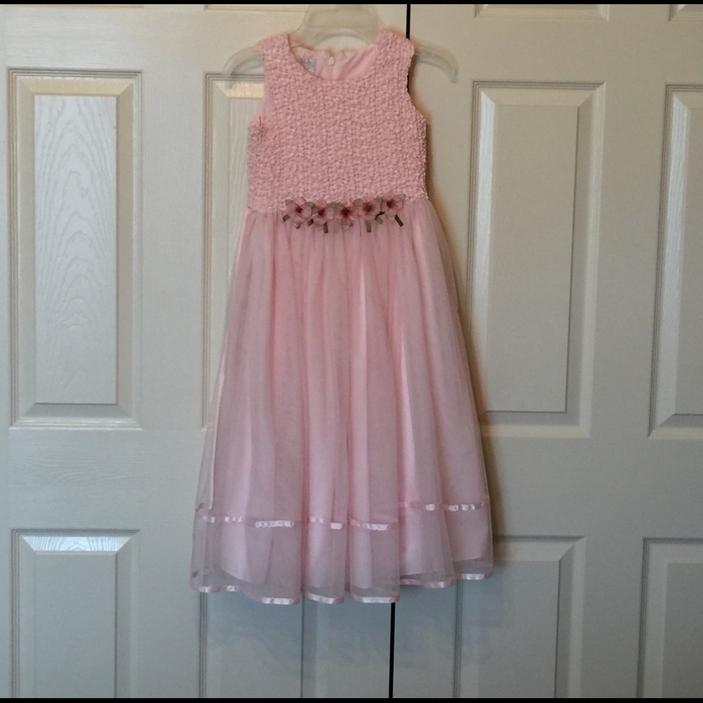 Pretty in Pink girls formal dress