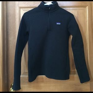 Patagonia women's micro d pull over 1/4 zip