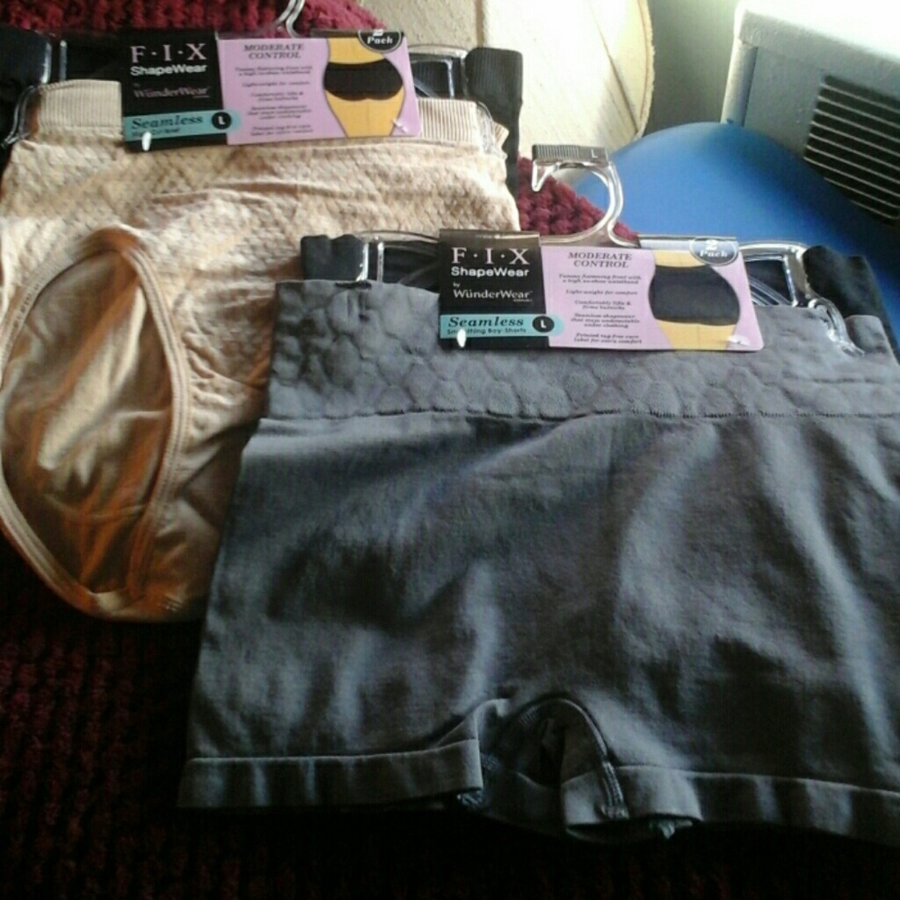 Ladies shapewear, 2 sets 1 brief set, 1 boyfriend