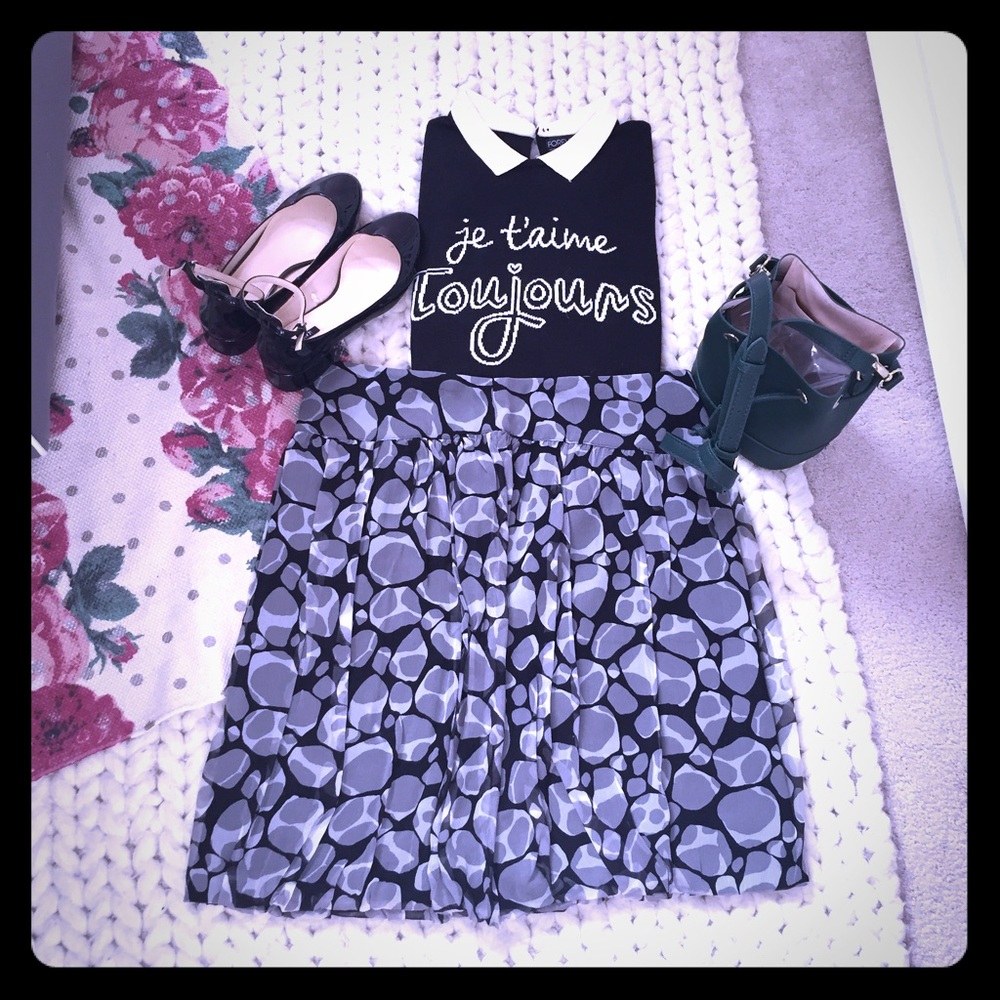 Express Silk Bubble Skirt