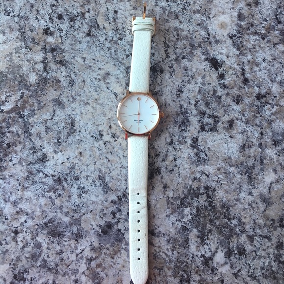 Kate Spade rose gold genuine leather watch