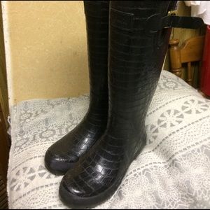 Crocodile design Rain boots