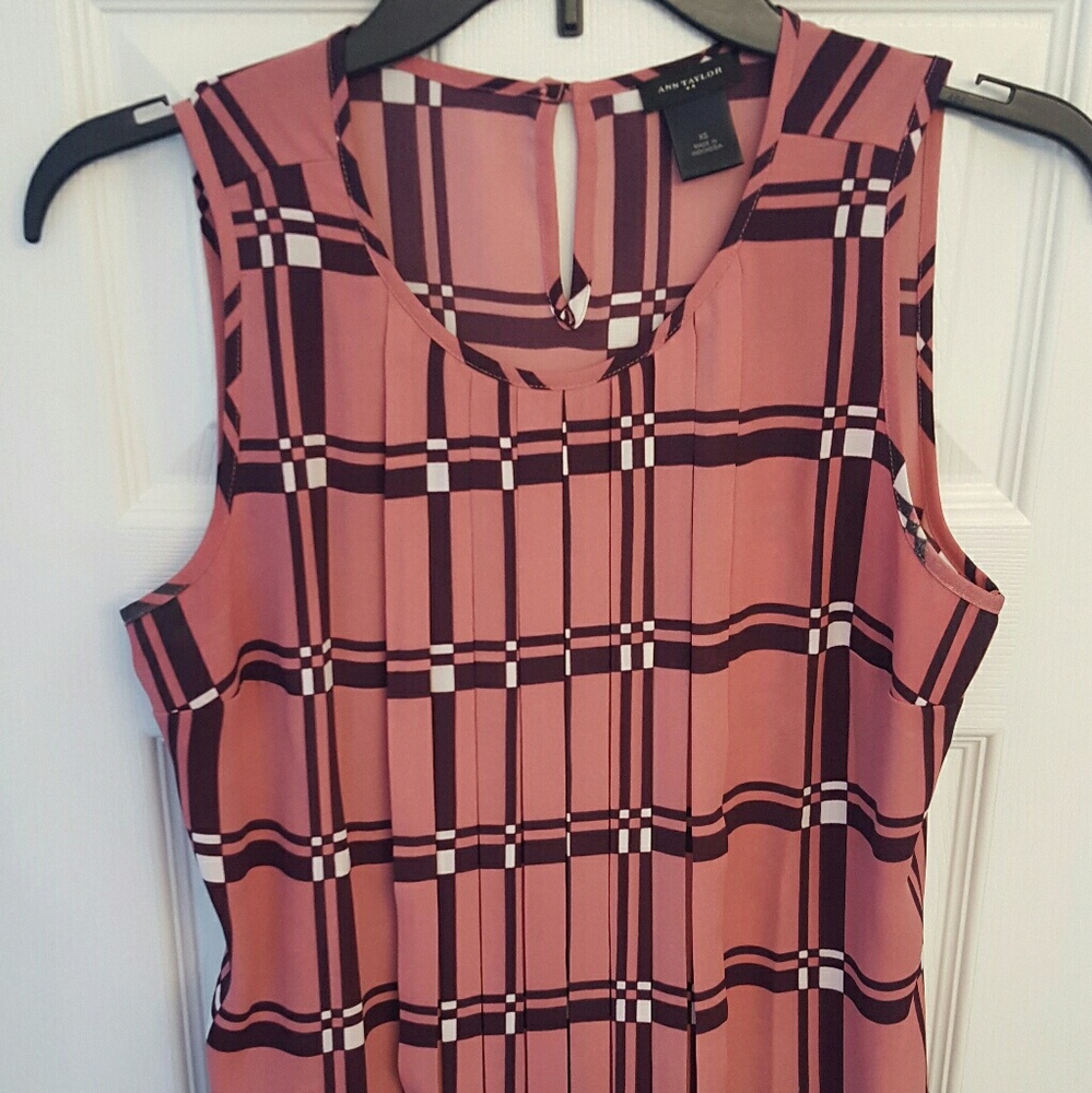 Ann Taylor Sleeveless Blouse