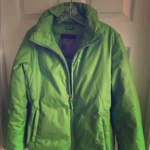 Benetton Down Coat - with hood detachable