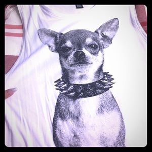 CUTE CHIHUAHUA MUSCLE TEE ❤️💪🏽