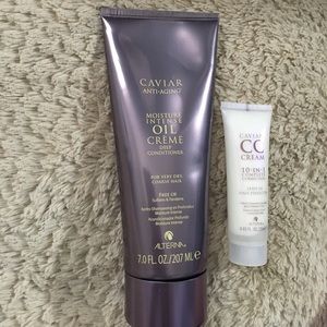 Alterna caviar deep conditioner/travel cc cream