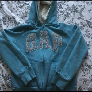 GAP teal hoodie!