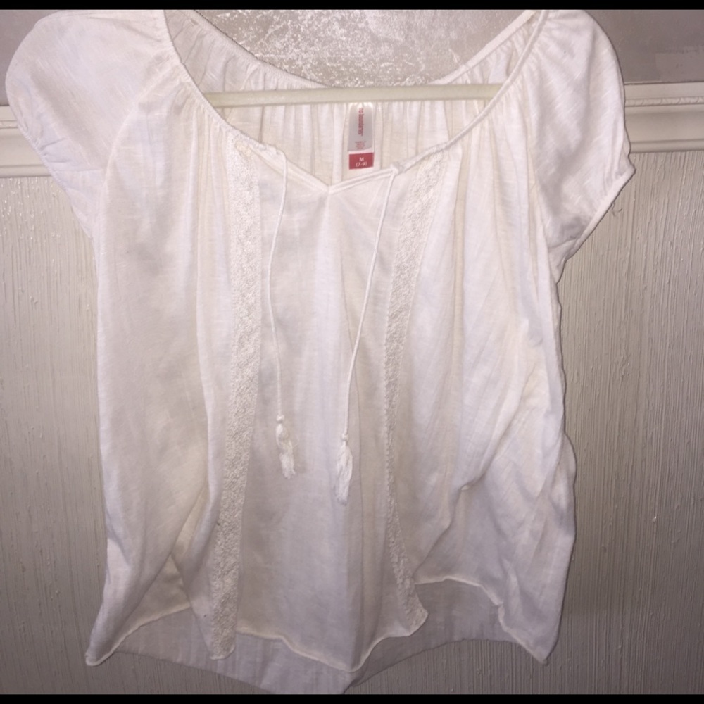 No Boundaries Cream Tee