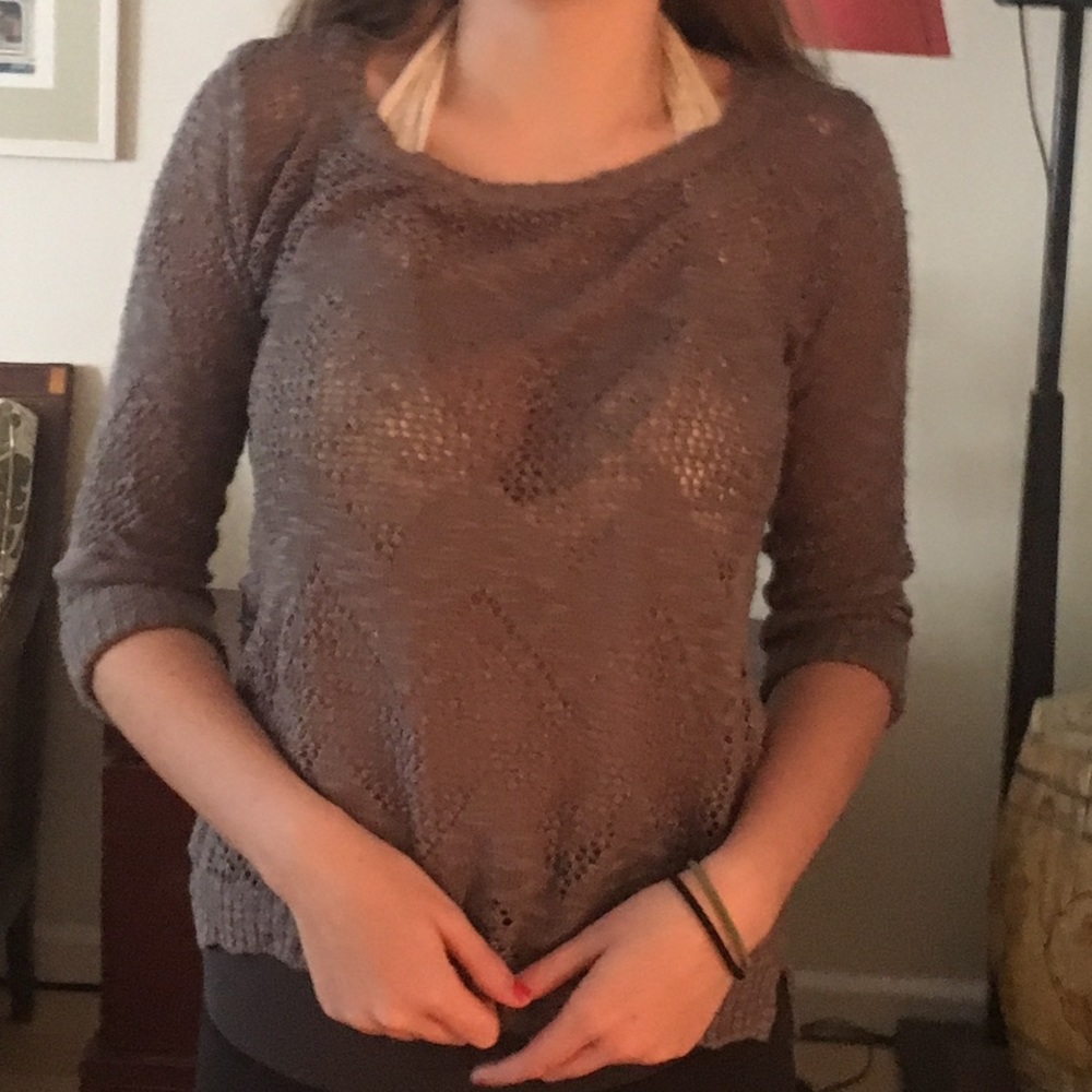 Grey sweater