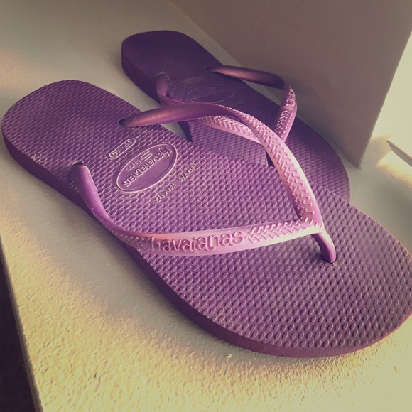 Havaianas Shoes - Havaianas - Purple Flip flop.