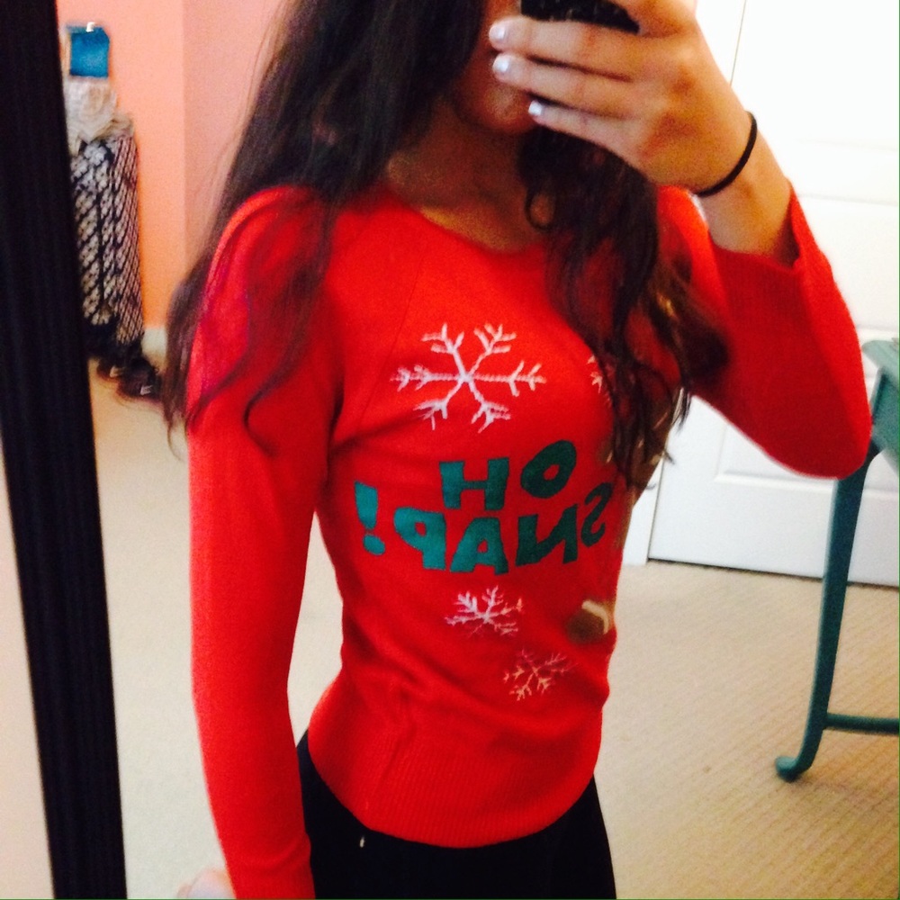 Cute Gingerbread Man Christmas Sweater