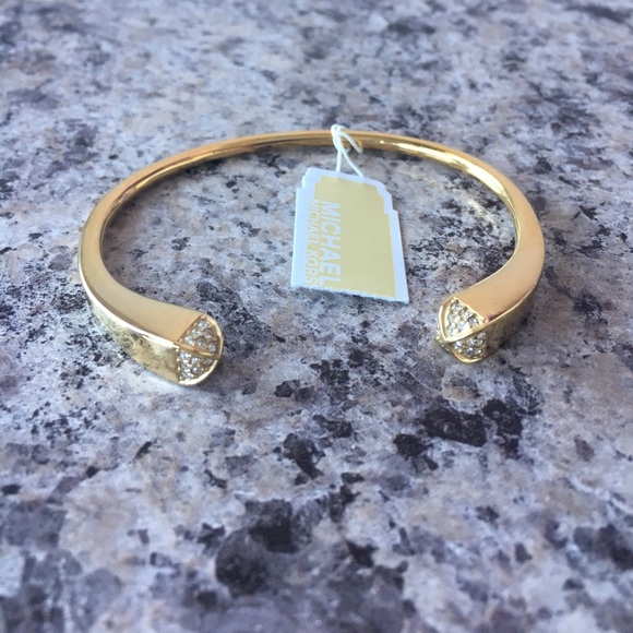 Michael Kors brilliance pyramid cuff pave - Picture 1 of 3
