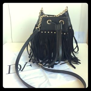 Diane von Furstenberg Fringe Cross Body Bag