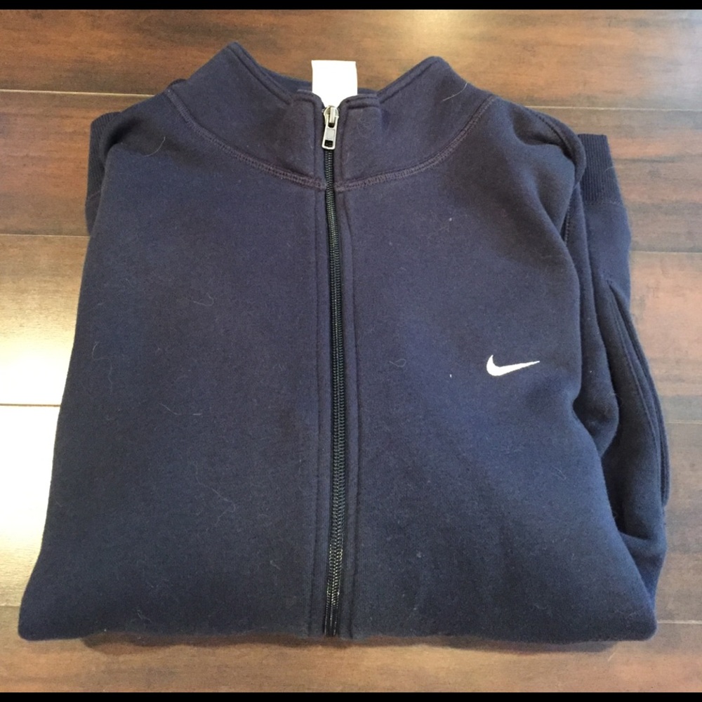 Black Nike zip up