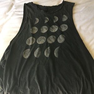 Brandy Melville moon phase muscle tee