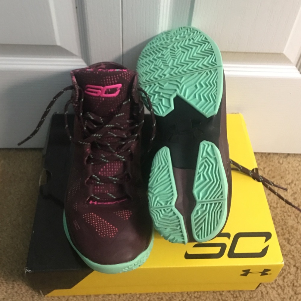 Under armor curry 2 black history month size 8.5