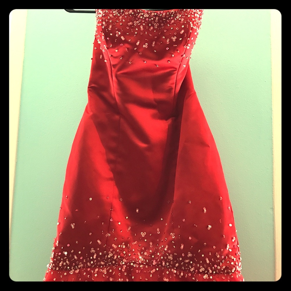 Never worn! Long gown