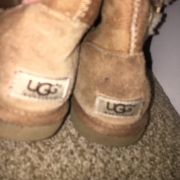 Uggs - tan button ups - Picture 3 of 3