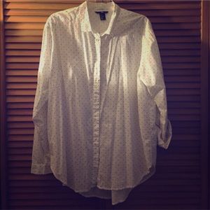 Polka-heart button up.