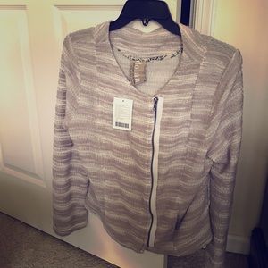 Anthropologie Zip up Jacket