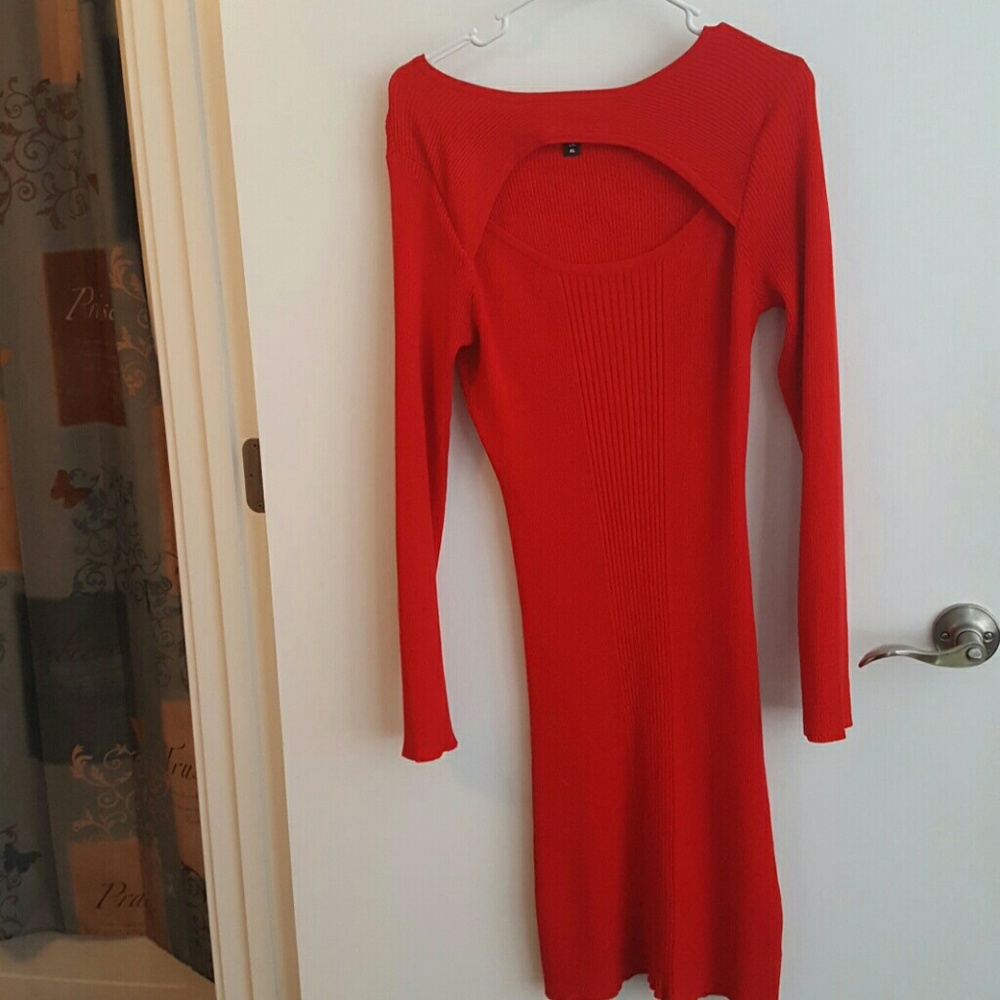 Red dress
