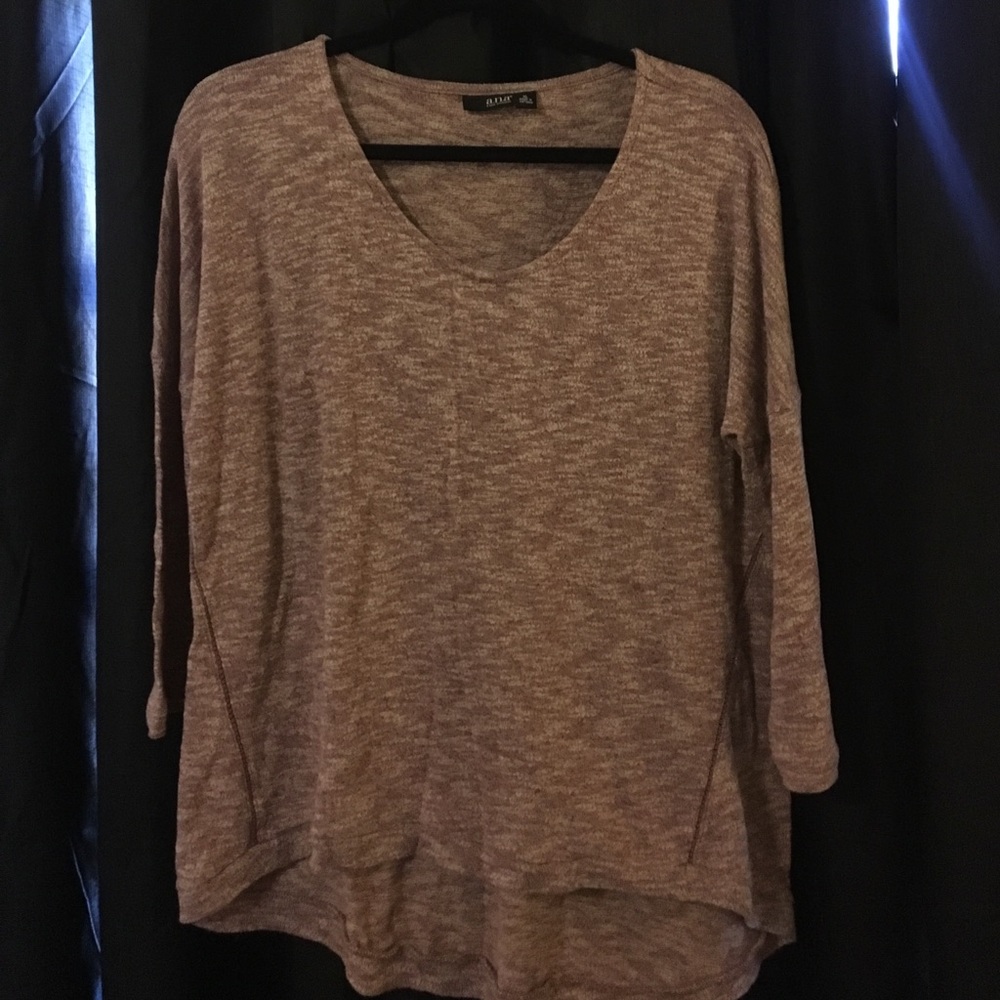 Burgundy top