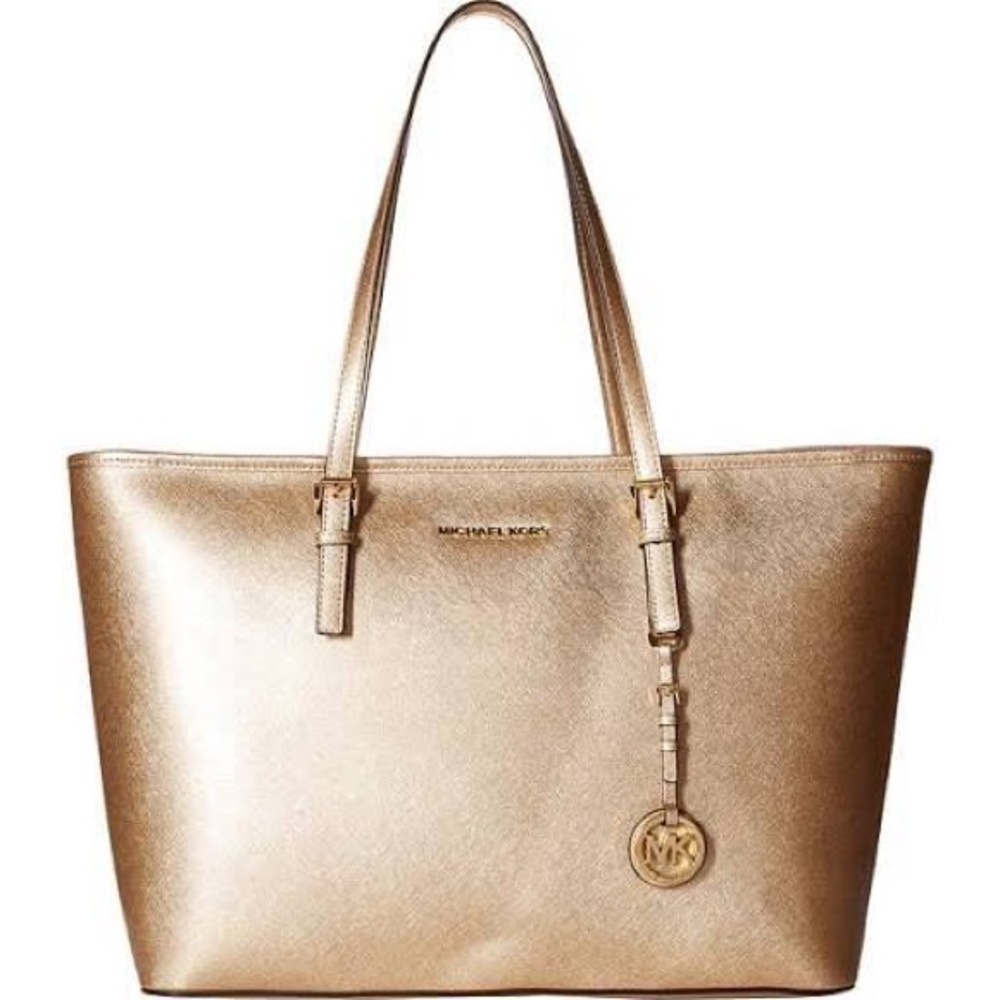 Authentic Michael Kors bag, Gold