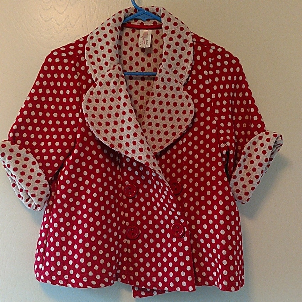 Polka dot jacket