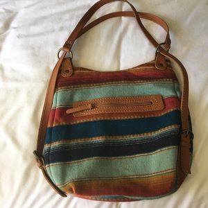 Pendleton wool purse